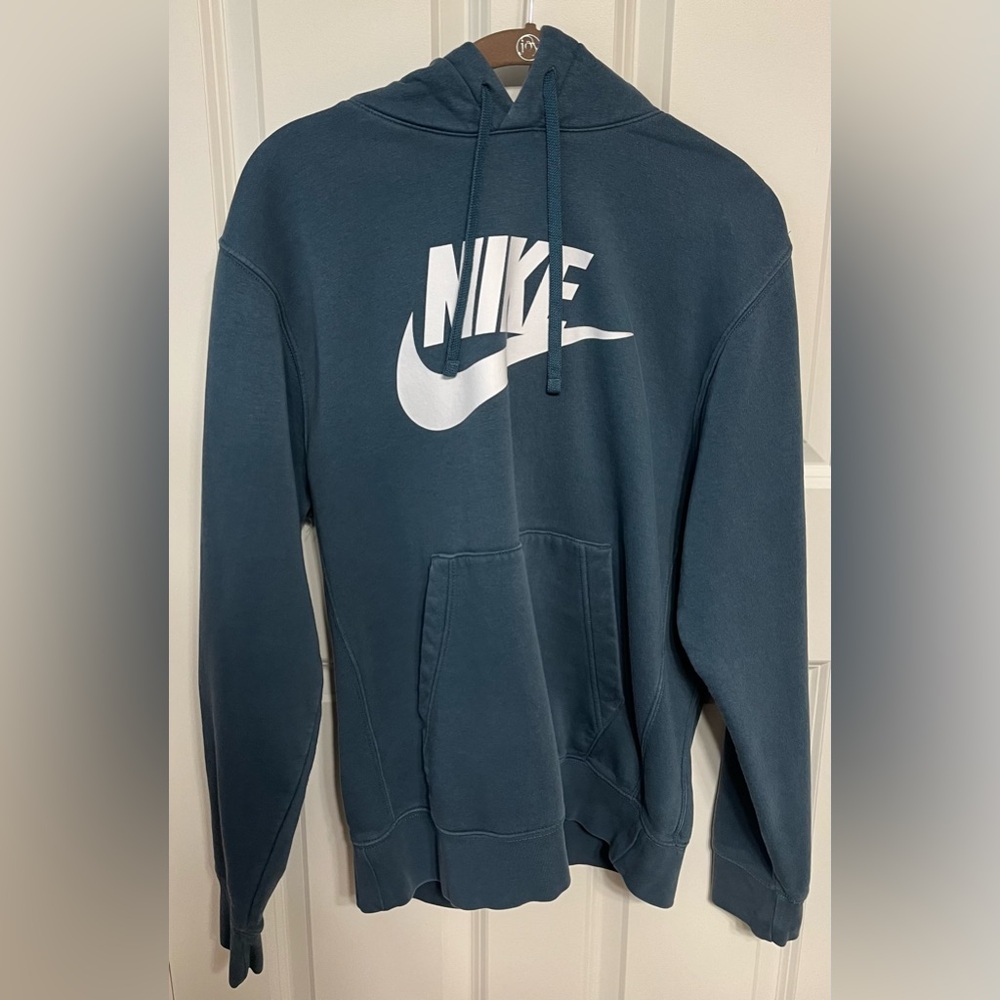 Blue Nike hoodie